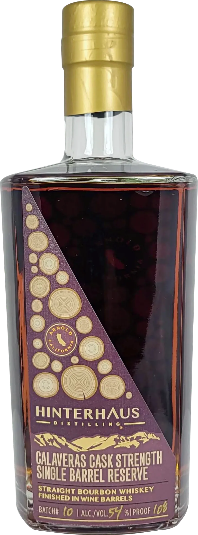 Calaveras Cask Strength Single Barrel Reserve